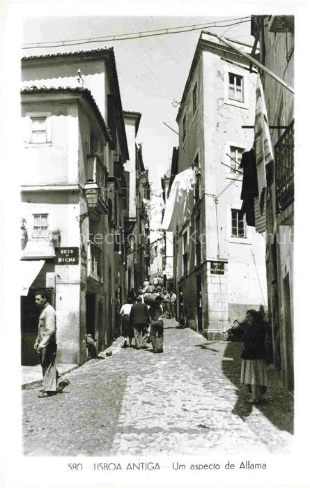 74015911 LISBOA Lisbon Lissabon Lisbonne PT Un aspecto de Alfama