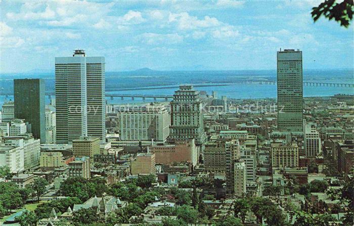 74015919 MONTREAL  QUEBEC Canada Vue panoramique prise du Mont-Royal