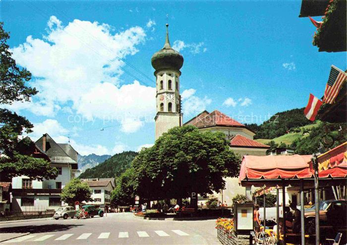 74016016 Schruns Tschagguns Vorarlberg AT Ortszentrum Kirche