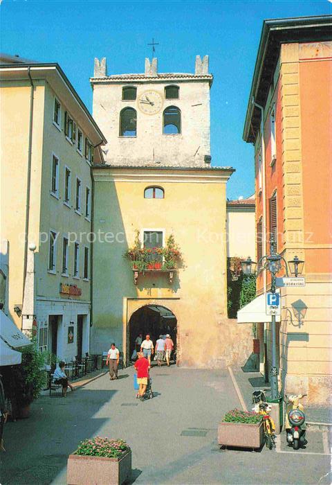 74016020 Garda Lago di Garda Torre dell orologio sec. XI-XII