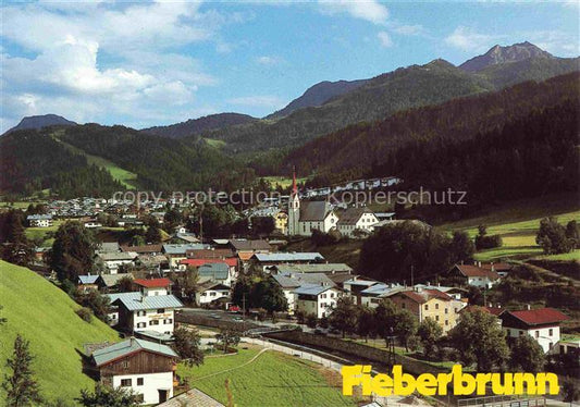 74016024 Fieberbrunn Tirol AT Panorama Sommerfrische