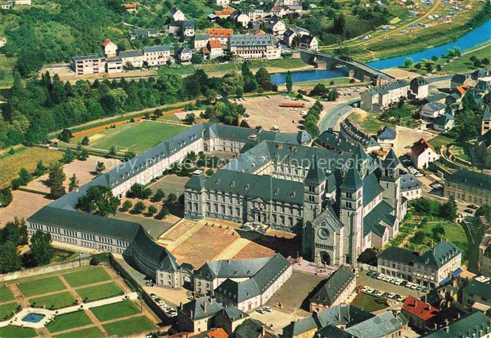 74016296 Echternach Luxembourg Basilique St. Willibrand et ancien couvent vue aé