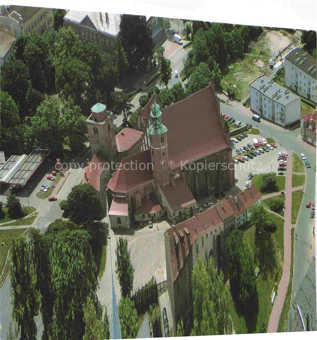 74016331 Zary Sorau PL Glockenturm Pfarrkirche und Waechterturm