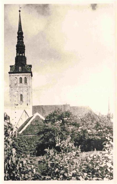 74017106 Reval TALLINN Estonia Blick zur Kirche