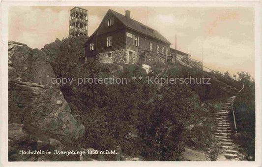 74017138 Bad Flinsberg Swieradow Zdroj PL Hochstein im Isergebirge Berghotel Aus