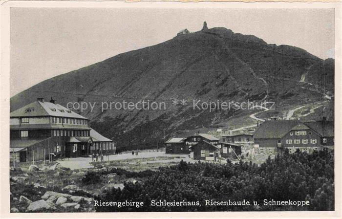 74018168 Schlesierhaus Schlesiertalbaude 1400m Riesengebirge PL Riesenbaude und