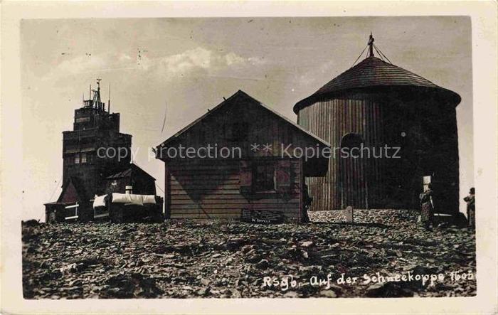 74018173 Schneekoppe Snezka CZ Auf der Schneekoppe im Riesengebirge