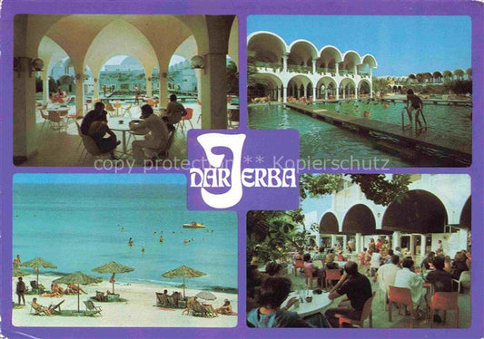 74017404 Jerba Djerba Tunesie Hôtel Dar Jerba Restaurant Piscine Plage