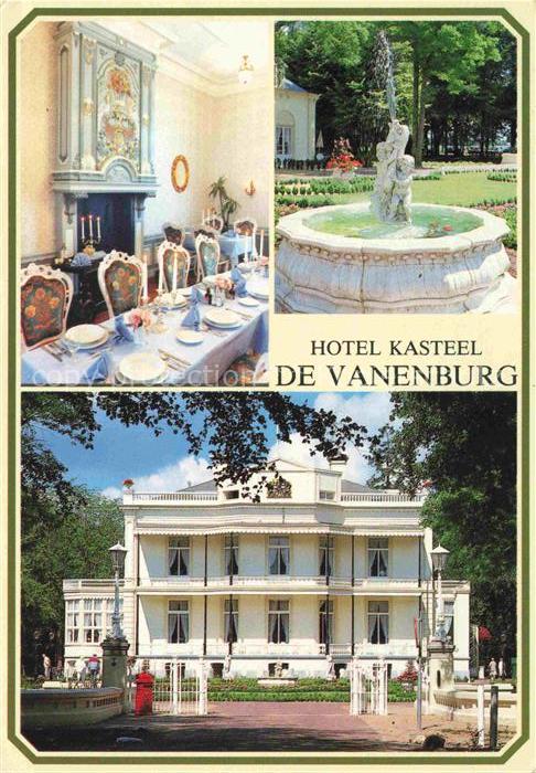 74017575 Voorthuizen Barneveld NL Hotel Kasteel de Vanenburg Festtafel Brunnen