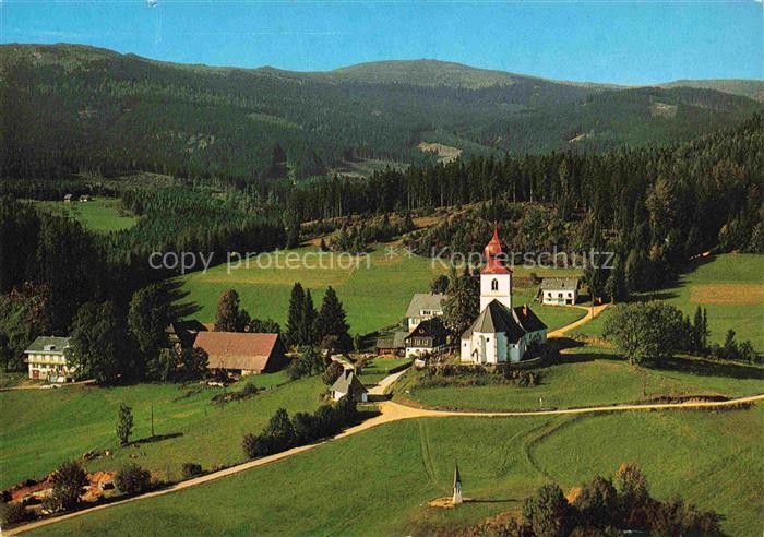 74017584 Osterwitz Panorama Koralpe Kirche