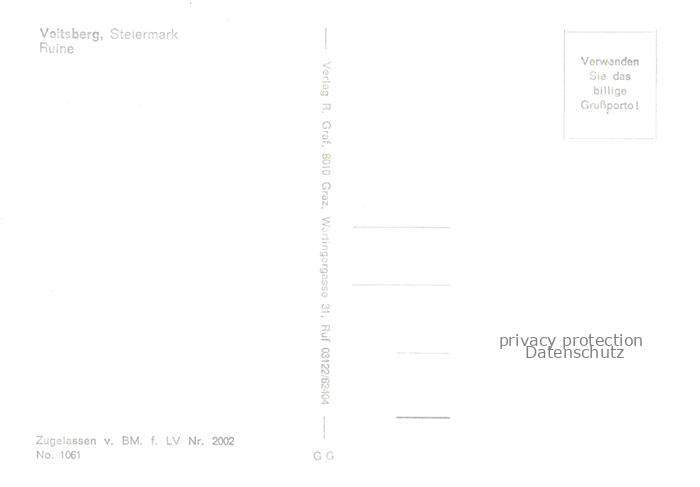74017740 Voitsberg Steiermark AT Burgruine