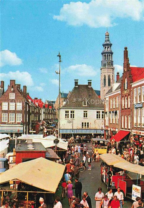 74018256 Middelburg  Zeeland NL Markt Stadtzentrum