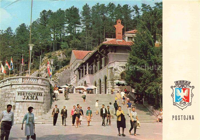 74018290 Postojna Adelsberg Slovenia Eingang zu den Hoehlen