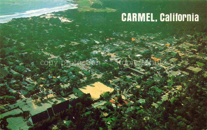 74018313 Carmel California USA Aerial view of the city Pebble Beach