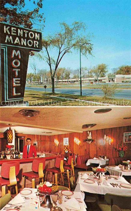 74018321 Buffalo New York USA Kenton Manor Motel Restaurant