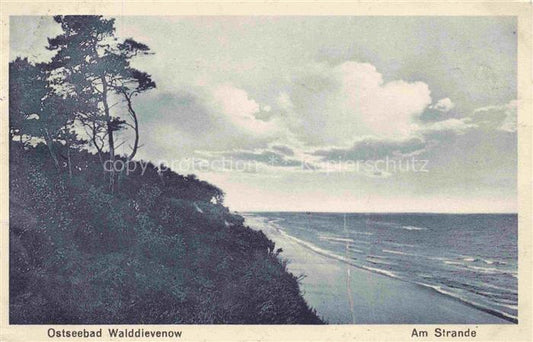 74018438 Walddievenow Wald-DIEVENOW Dziwnow PL Kuestenpanorama Strand