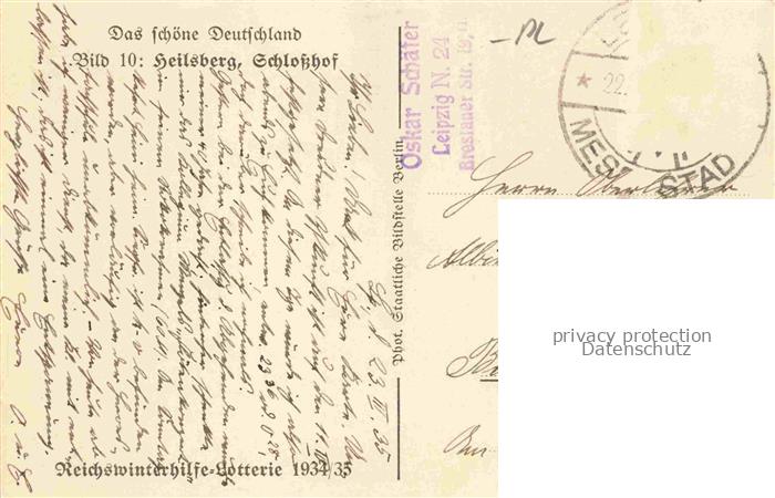 74018505 Heilsberg Lidzbark Warminski Ostpreussen PL Serie Das schoene Deutschla