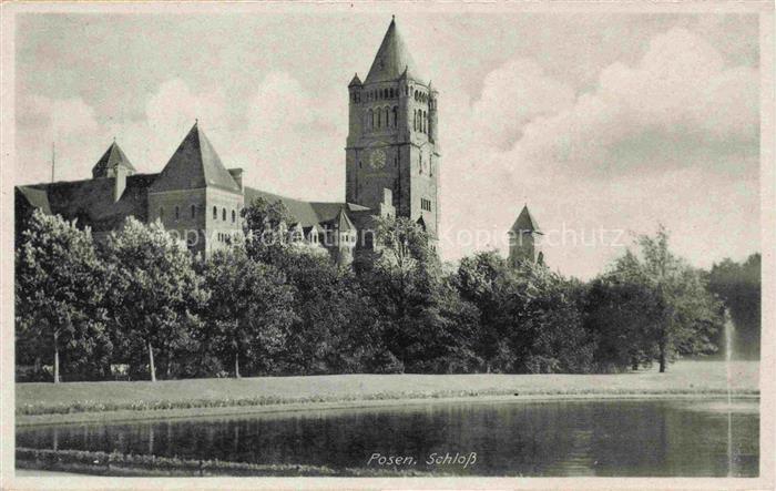 74018509 Posen  POZNAN PL Schloss Gauhauptstadt des Barthelandes