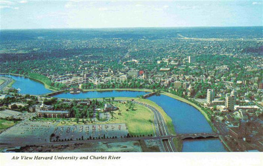 74019773 Cambridge Massachusetts USA Aerial view of Harward University and Charl