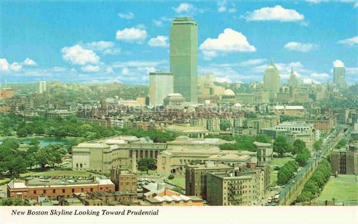 74019774 BOSTON  Massachusetts USA New Boston Skyline looking toward Prudential