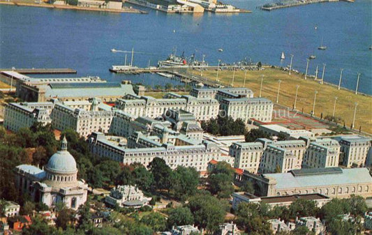 74019776 Annapolis Maryland USA United States Naval Academy aerial view