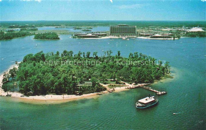 74019777 Treasure Island Florida USA 19th-centruy steamship aerial view