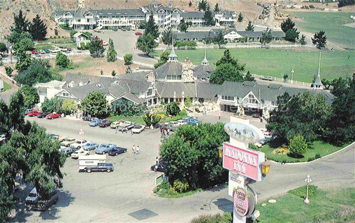 74019781 San Luis Obispo California USA Madonna Inn Motel aerial view