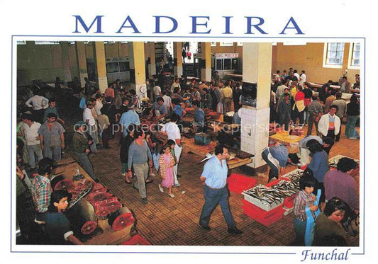 74019901 FUNCHAL Madeira PT Fischmarkt