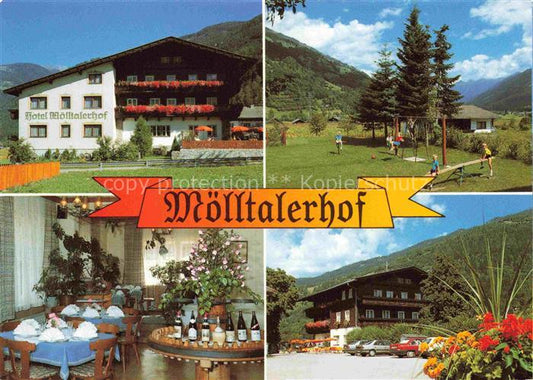 74021032 Rangersdorf Kaernten AT Hotel Moelltalerhof Restaurant Garten Spielplat