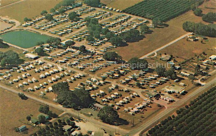 74021132 Zephyrhills Florida USA Ralph's Travel Park aerial view