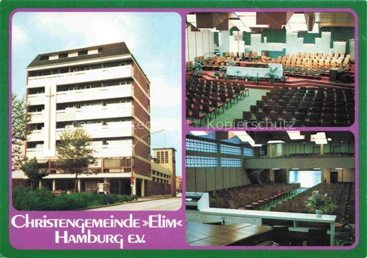 74021387 HAMBURG Christengemeinde Elim Hamburg e.V. Saal