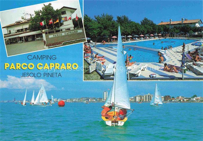 74021831 Jesolo Lido Iesolo Veneto IT Camping Parco Capraro Swimming Pool Segeln