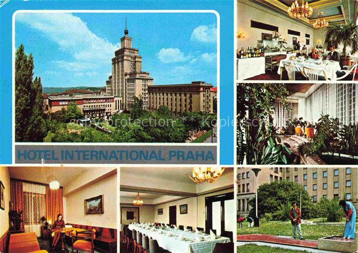 74022231 Dejvice Hotel International Restaurant Festtafel Minigolf