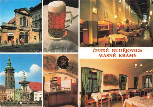 74022734 CESKE BUDEJOWICE Cesky Budejovic Budweis CZ Masné Krámy Restaurant Bier