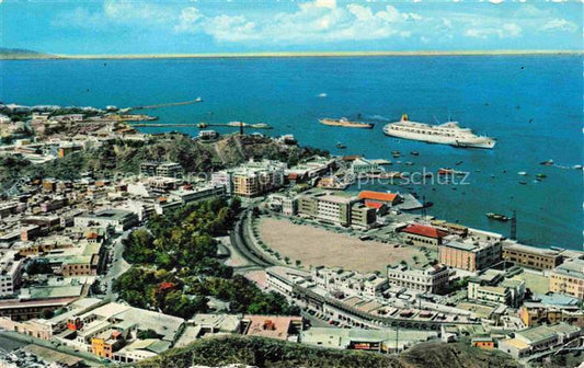 74022834 ADEN Jemen The Crescent Steamer Point with S/S Cambera in harbour