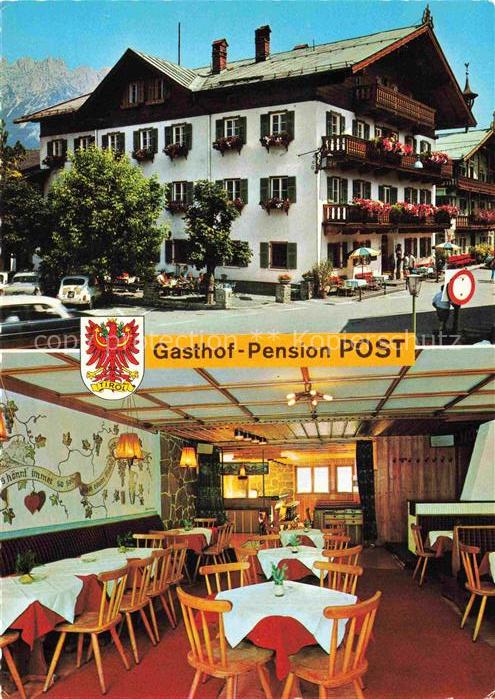 74023739 Ellmau Elmau Tirol AT Gasthof Pension Post Gastraum