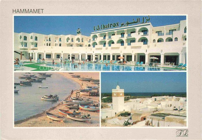 74023815 Hammamet Tunesie Hotel Albatros Swimming Pool Strand