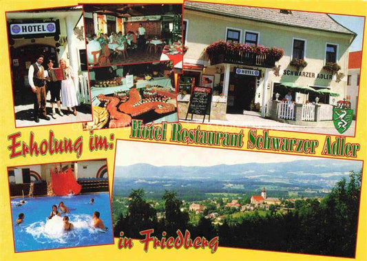 74023819 Friedberg Steiermark AT Hotel Restaurant Schwarzer Adler Panorama