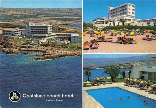 74023820 Paphos Pafos Cyprus Cynthiana Beach Hotel Swimming Pool Beach