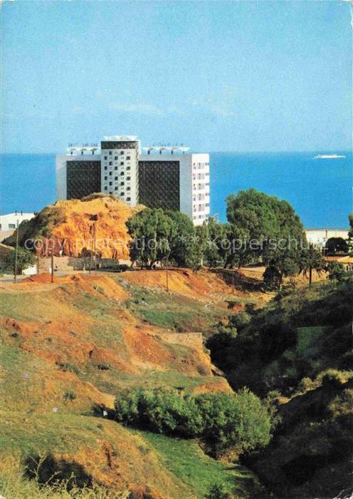 74024036 Carthage  Karthago Carthago Tunesie Hôtel Amilcar vue du haut de la fal