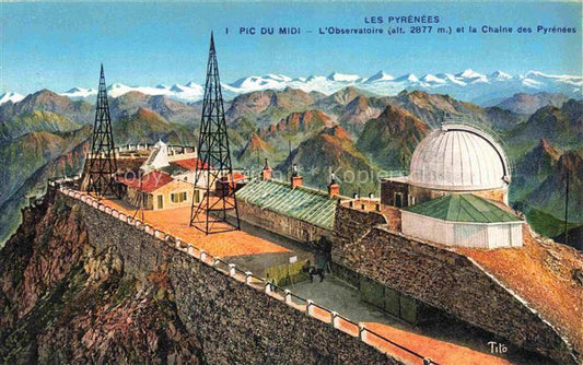 74024982 Observatorium Sternwarte Urania Pic du Midi Pyrenees