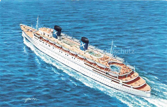 74019970 Dampfer Oceanliner Queen Federica