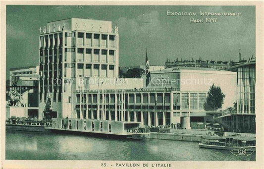 74020346 Exposition Internationale Paris 1937 Pavillon L'Italie M. Piacentini