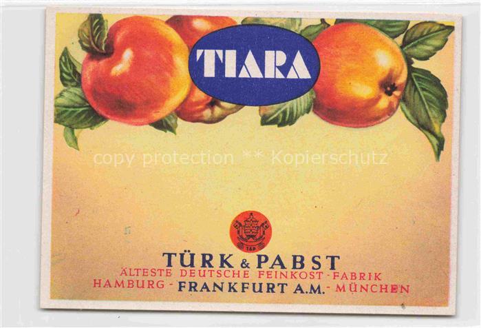 74024990 Obst Fruit Frutta Fruta-- Frankfurt Main Saft Tuerk Pabst