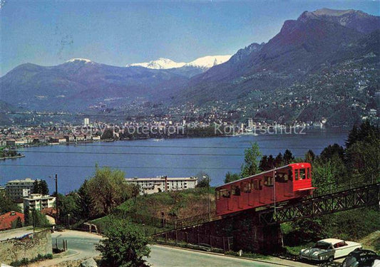 74021422 Eisenbahn Railway Chemin de Fer Lugano San Salvatore