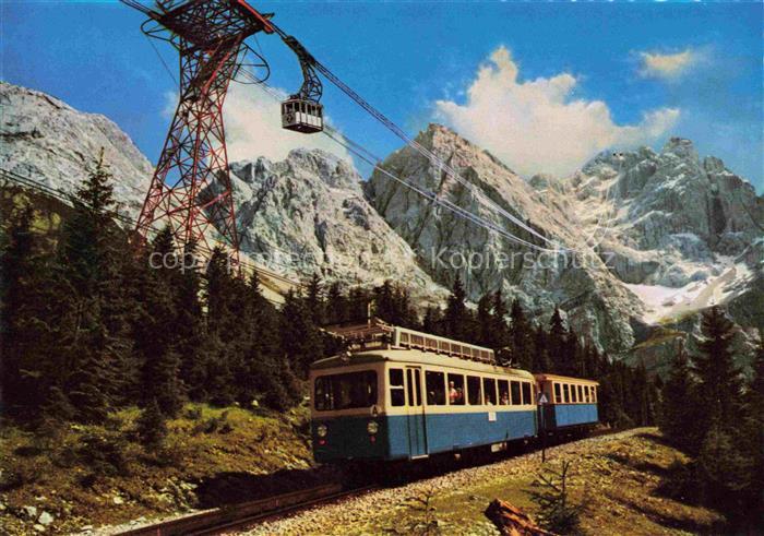 74021439 Zugspitzbahn Seilbahn Cable Teleferik Bayern