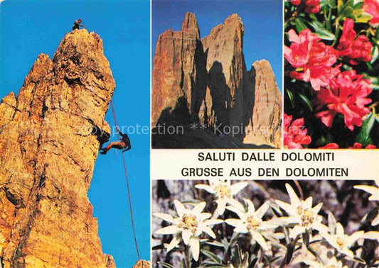 74021966 Klettern Bergsteigen Mountaineering Alpinisme Alpinismo-- Dolomiten Dre