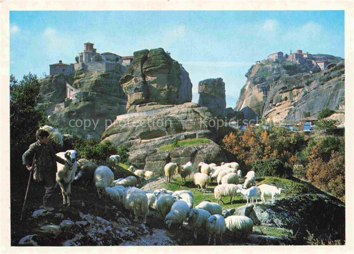 74021968 Schaeferei Sheperding Bergerie-- Meteora Kloster Warlaam Metamorphosis