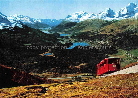 74022524 Eisenbahn Railway Chemin de Fer MMB Muottas Oberengadin