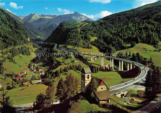 74022530 Autobahn Autostrada Autoroute Highway Gries am Brenner Tirol Bruecke